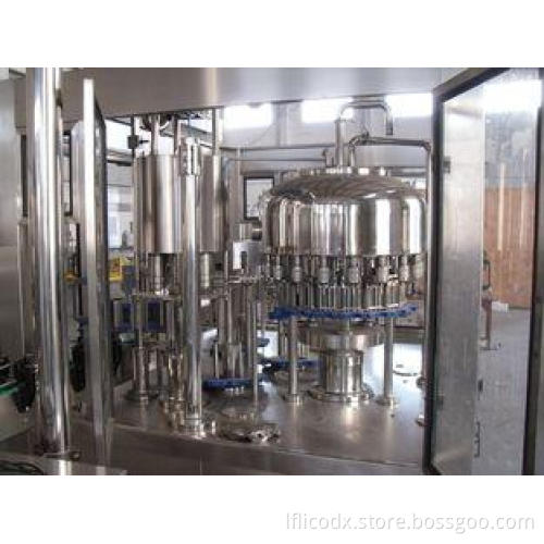 Non carbonated Drink 7.5Kw Mineral Water Bottle Filling Ma